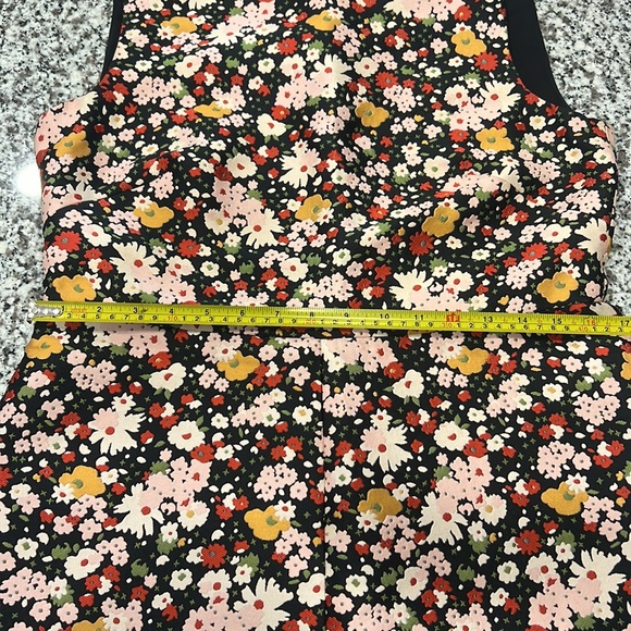 RED VALENTINO Chelsea Sleeveless Micro-Flower Jacquard Minidress Size 46 - Picture 13 of 13